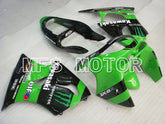 Kawasaki NINJA ZX6R 1998-1999 ABS Fairing - Monster - Black Green - MFS5878